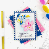 Pinkfresh Studio Bloom & Buds Stamp / Die / Stencil Bundle