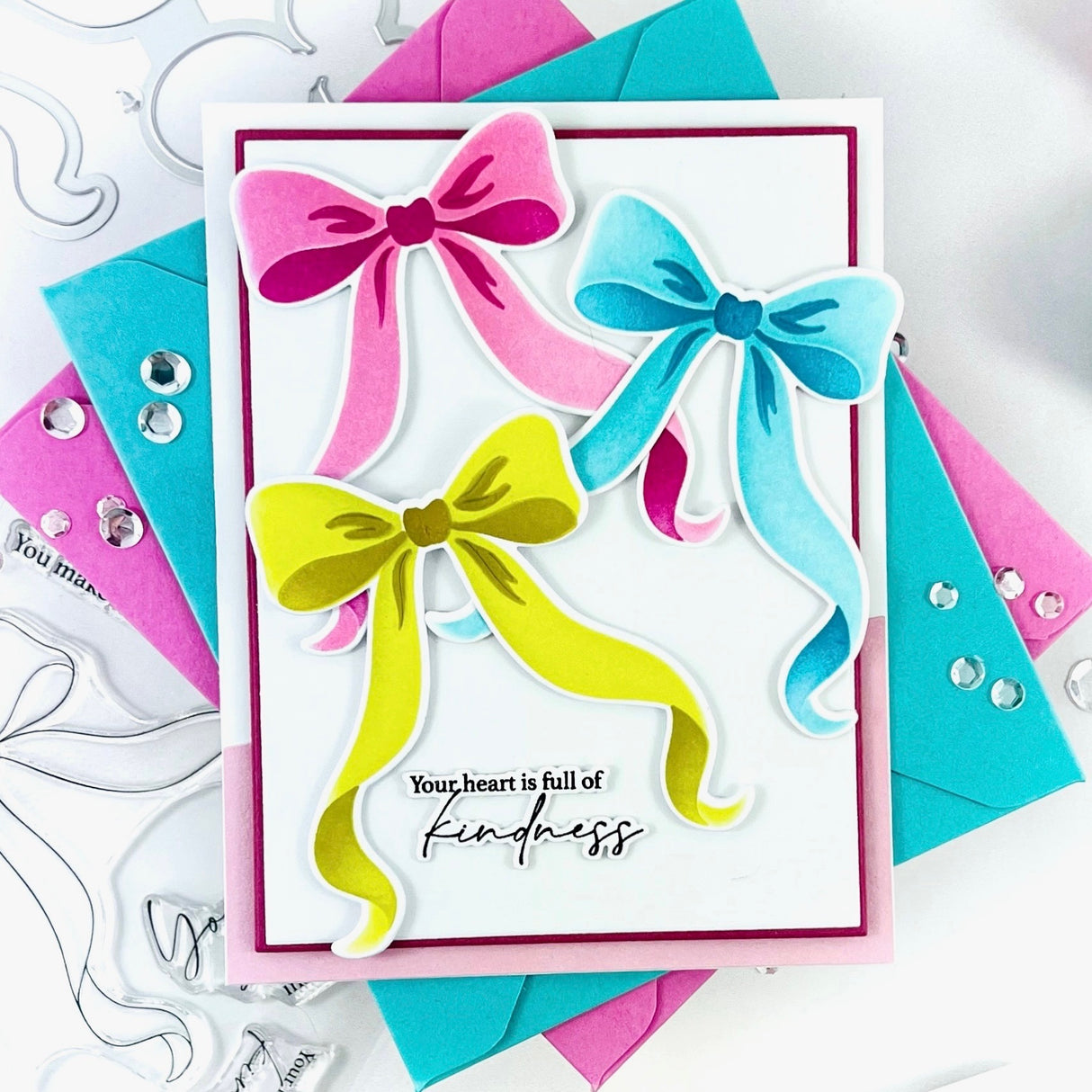Pinkfresh Studio Elegant Essence Stamp, Die & Stencil Bundle