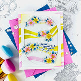 Pinkfresh Studio Fragrance Notes Stamp, Die & Stencil Bundle