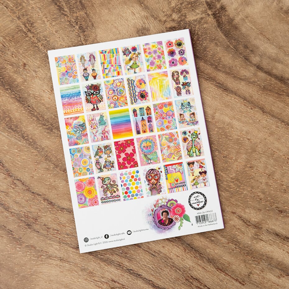 Art By Marlene Cut & Paste Block A5 (ABM-26-CPP452)