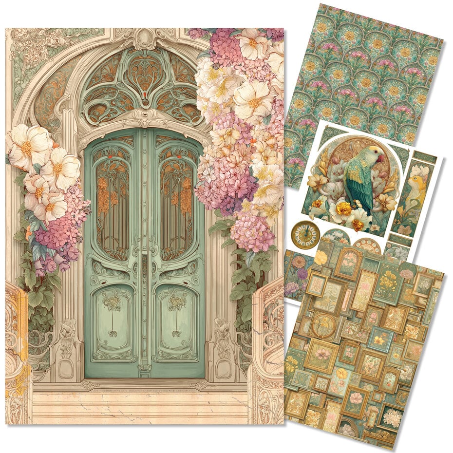 Ciao Bella Artemis A4 Rice Paper Mixed (4pcs) (CBRA010)