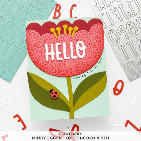 Concord & 9th A to Z Alphabet Die