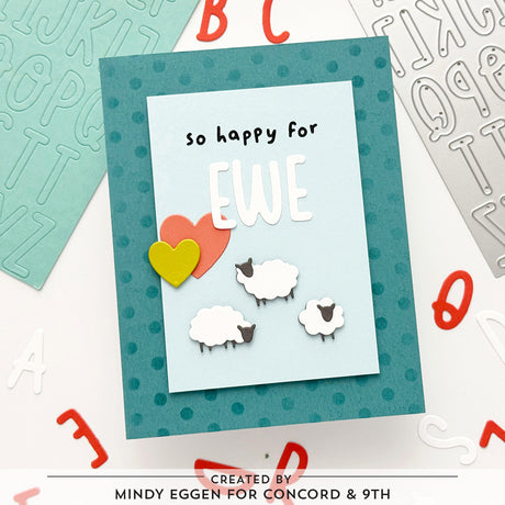 Concord & 9th A to Z Alphabet Die