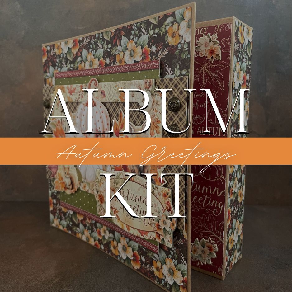 Graphic 45 Autumn Greetings Album Kit