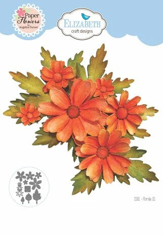 Elizabeth Craft Designs Autumn Harvest Dies Florals 31 (2181)