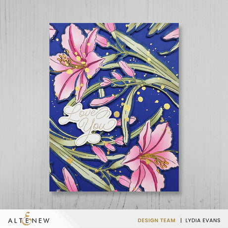 Altenew Build-A-Garden: Leaning Lily