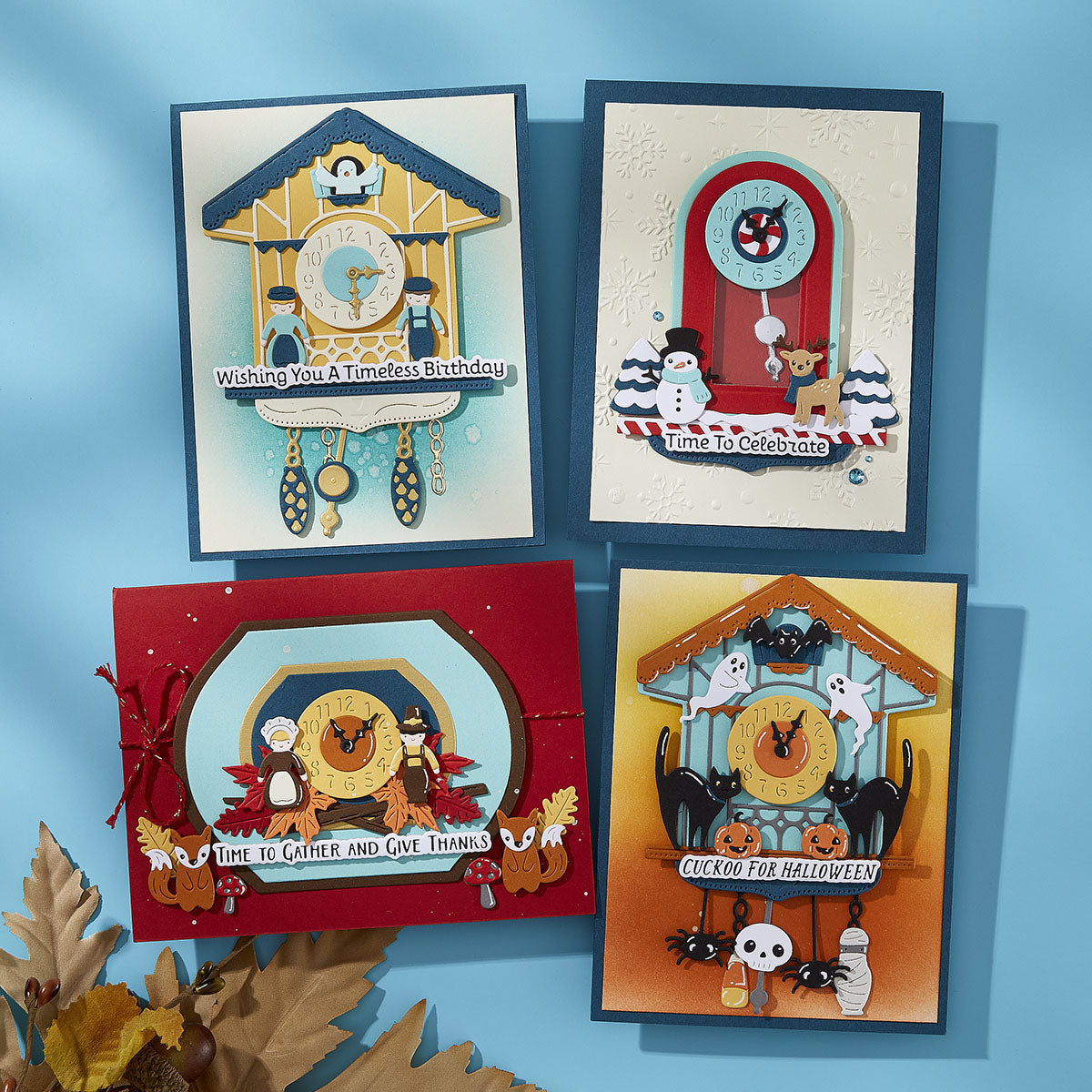 Spellbinders Cuckoo Cottage Die Bundle from the Cuckoo Cottage Collection