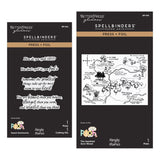 Spellbinders Say Cheese Classic Pooh Baby Press + Foil Plate & Die Bundle