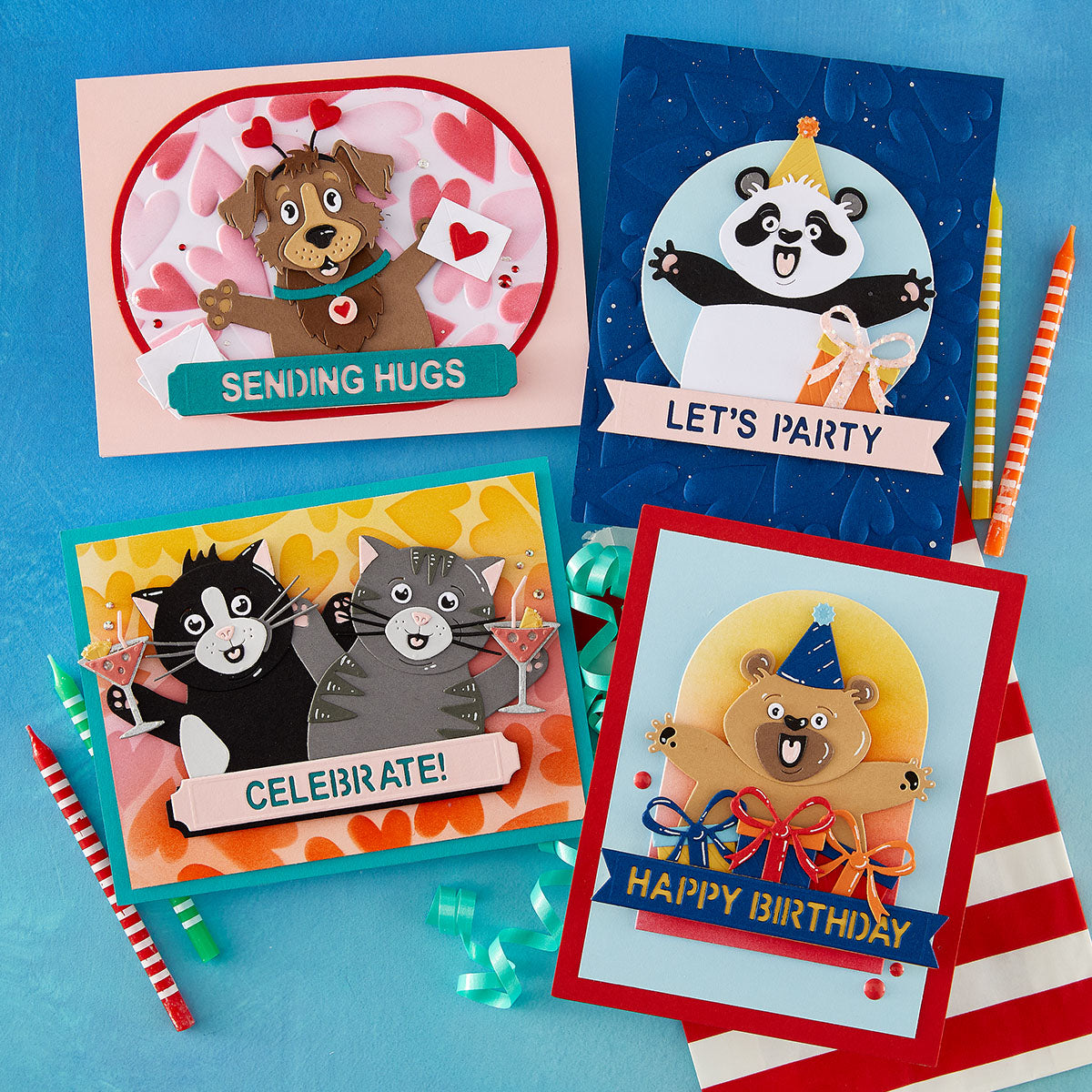 Spellbinders Sending Hugs Die Bundle