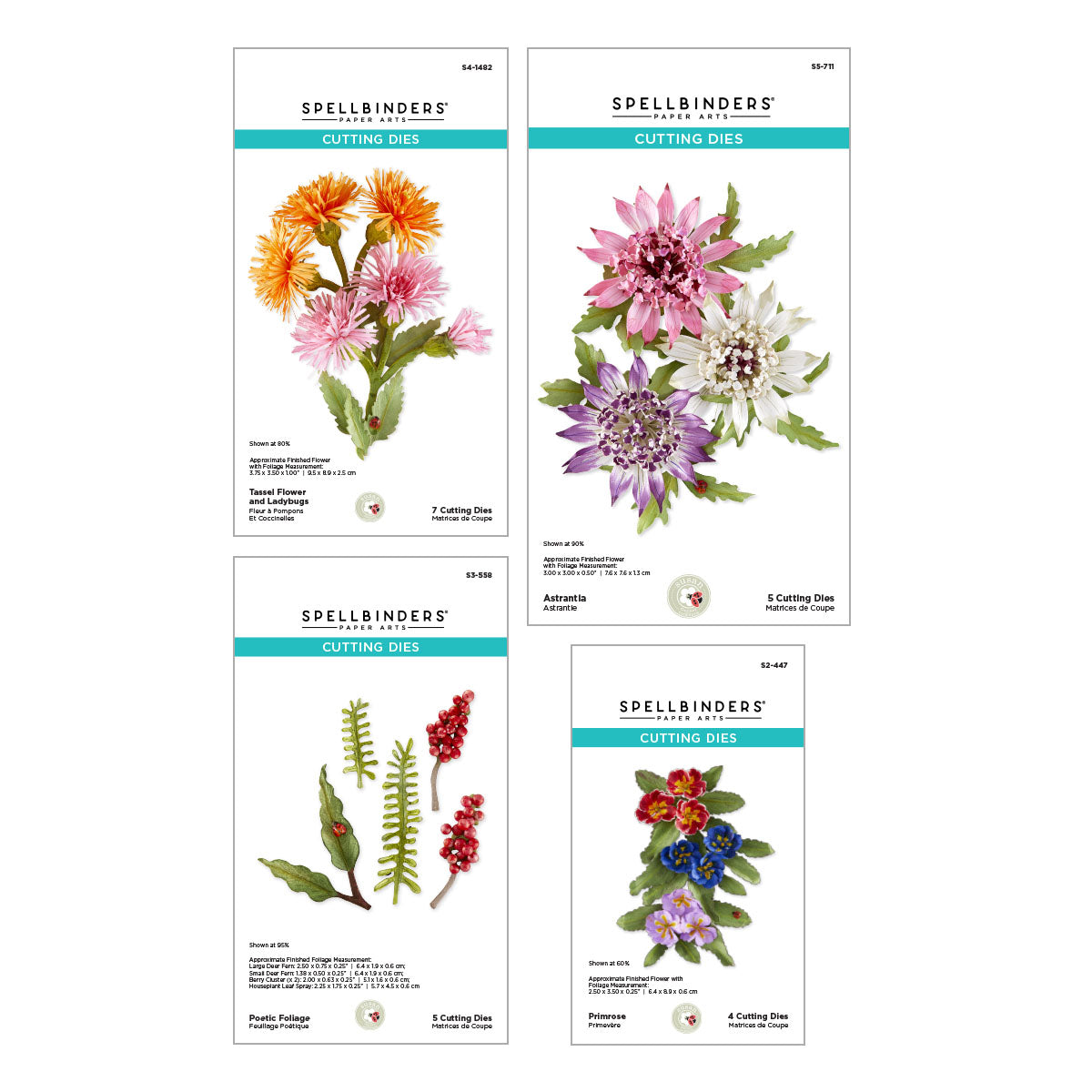 Spellbinders Serenity Garden Die Bundle by Susan Tierney-Cockburn