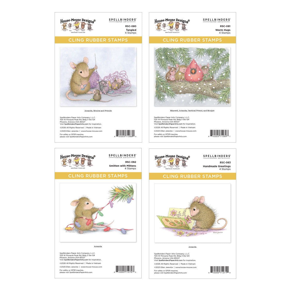 Spellbinders House-Mouse Tangled Collection Bundle