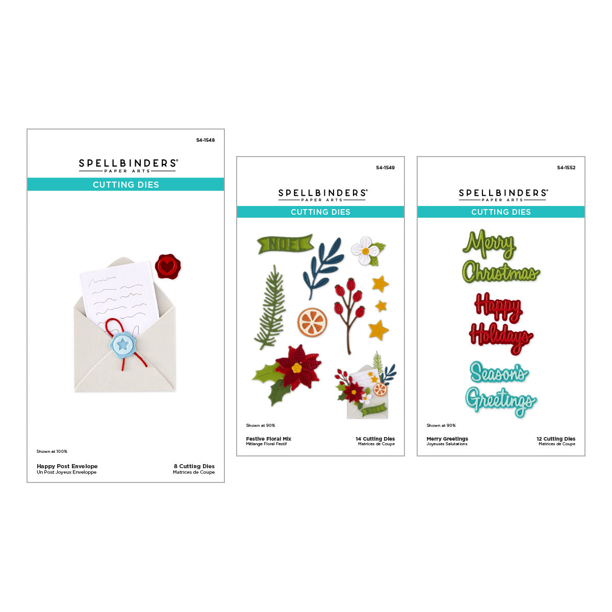 Spellbinders Dear Santa Die Bundle BD1113