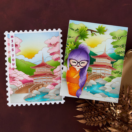 Spellbinders Autumn in Kyoto Curated Bundle by Alex Syberia