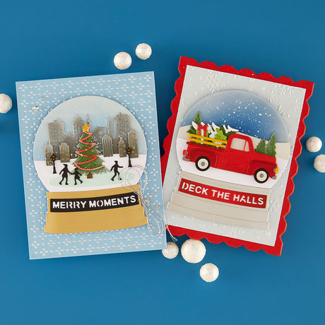 Spellbinders Snow Globe Scenes Die Bundle by Simon Hurley