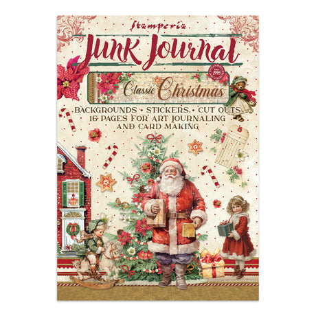 Stamperia Classic Christmas Art Journaling Selection by Vicky Papaioannou - BJS003
