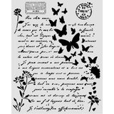 Stamperia Flowers and Poems Art Journaling Selection by Vicky Papaioannou - BJS004
