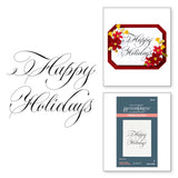 Spellbinders Copperplate Holiday Sentiments BetterPress Plates Bundle from the Copperplate Holiday Sentiments Collection by Paul Antonio