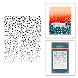 Spellbinders Sprinkled Confetti Press Plates from the Home for the Holidays Collection