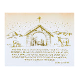 Spellbinders Christmas Gospel Press Plates from the Home for the Holidays Collection