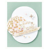 Spellbinders Shine Bright Sentiment Strips Press Plate & Die Set from the Shine Bright Collection by Carissa Wiley