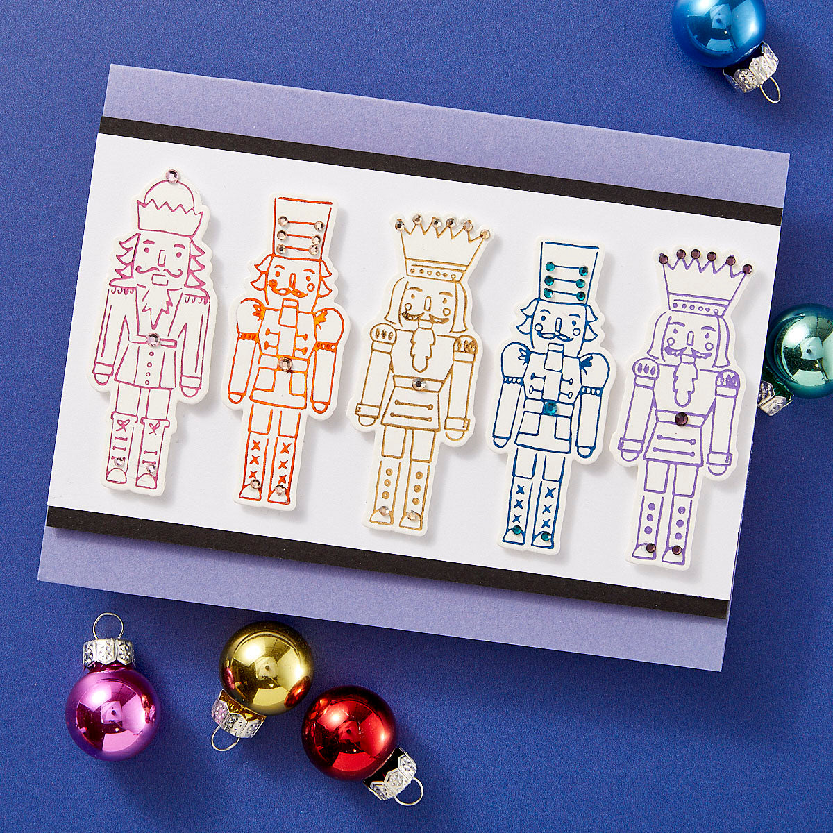 Spellbinders Nutcracker Trio Press Plate & Die Set from the Glad Tidings Collection by Simon Hurley