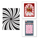 Spellbinders Peppermint Twist BetterPress Plate from the Merry Mischief Collection
