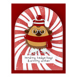 Spellbinders Peppermint Twist BetterPress Plate from the Merry Mischief Collection