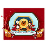 Spellbinders Cuckoo Cottage Sentiments BetterPress Plate & Die Set from the Cuckoo Cottage Collection