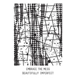 Spellbinders Grungy Background Press Plates from the Beautifully Imperfect Collection