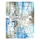 Spellbinders Grungy Background Press Plates from the Beautifully Imperfect Collection