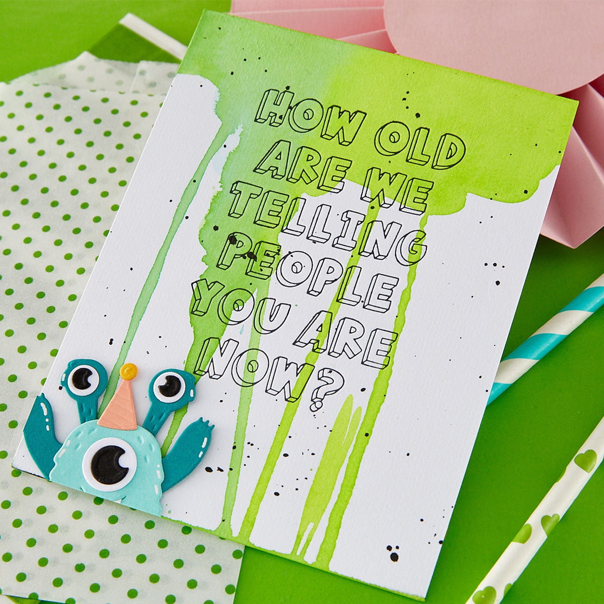 Spellbinders How Old? Press + Foil Plate