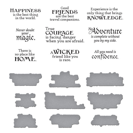 Spellbinders Wonder of Oz BetterPress Bundle by Graphic 45