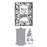 Spellbinders Wonder of Oz Frame & Tag BetterPress Plate & Die Set from the Wonder of Oz Collection by Graphic 45