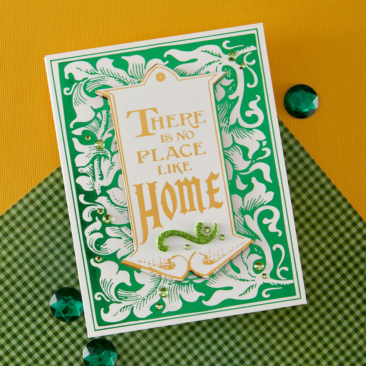 Spellbinders Wonder of Oz Frame & Tag BetterPress Plate & Die Set from the Wonder of Oz Collection by Graphic 45