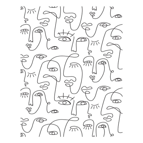 Spellbinders Perceptual Profiles Press + Foil Plate by Jaycee Gaspar