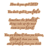 Spellbinders Sweet Sentiments Press + Foil Plate & Die Set