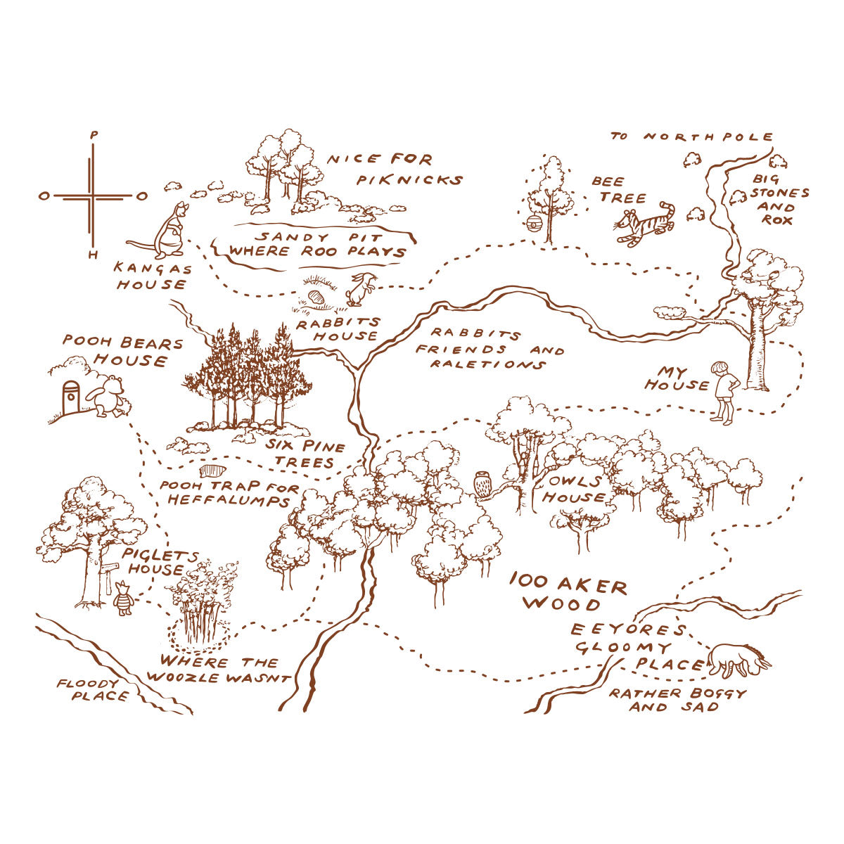 Spellbinders The Hundred Acre Wood Press + Foil Plate