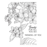 Spellbinders Thanks in Bloom Press + Foil Plates