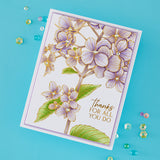 Spellbinders Thanks in Bloom Press + Foil Plates