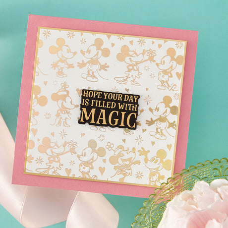 Spellbinders Happiest Place Press + Foil Plate