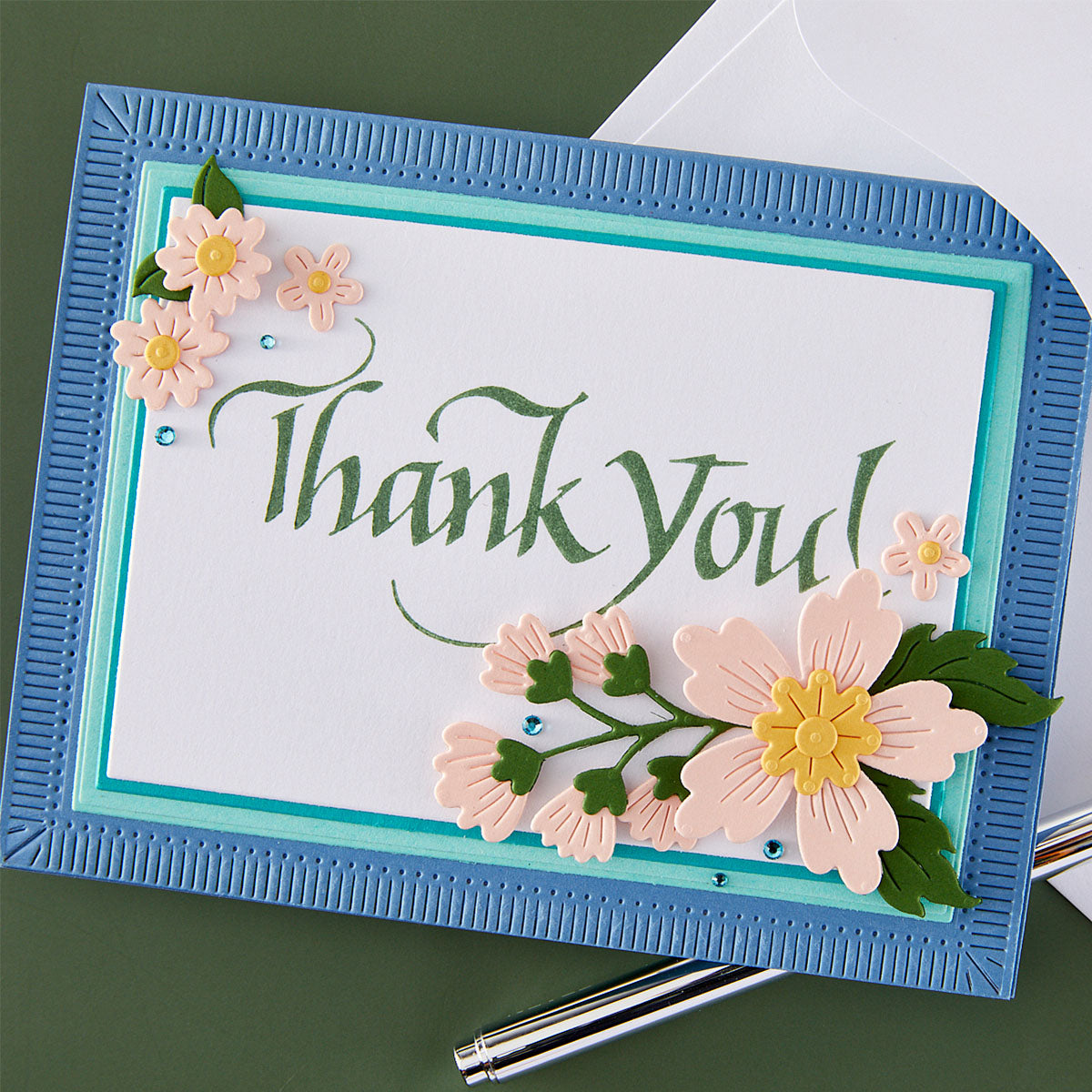 Spellbinders Upright Italic Everyday Sentiments Press + Foil Bundle by Paul Antonio