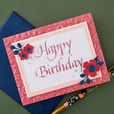 Spellbinders Upright Italic Everyday Sentiments Press + Foil Bundle by Paul Antonio