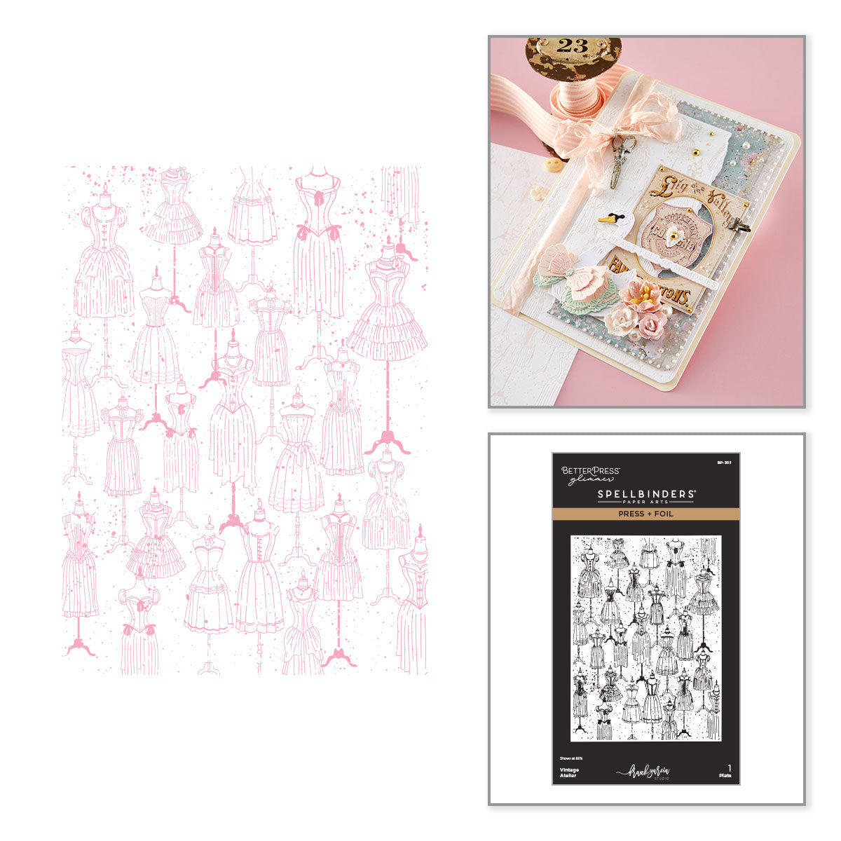 Spellbinders Buttons & Keepsakes I Want It All! + Class Kit Bundle by Frank Garcia postage as per actuals
