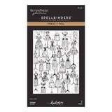 Spellbinders Vintage Atelier Press + Foil Plate by Frank Garcia