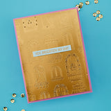 Spellbinders Windows with a View Press + Foil Plate & Die Set