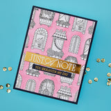 Spellbinders Windows with a View Press + Foil Plate & Die Set