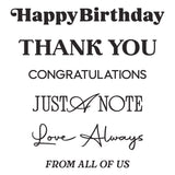 Spellbinders Timeless Greetings Press + Foil Plates