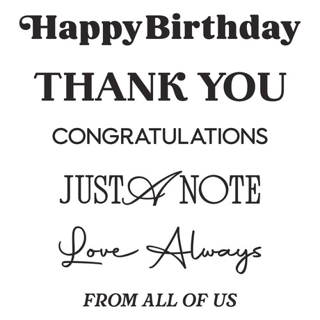 Spellbinders Timeless Greetings Press + Foil Plates