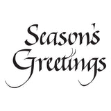 Spellbinders Upright Italic Holiday Sentiments Press + Foil Bundle by Paul Antonio