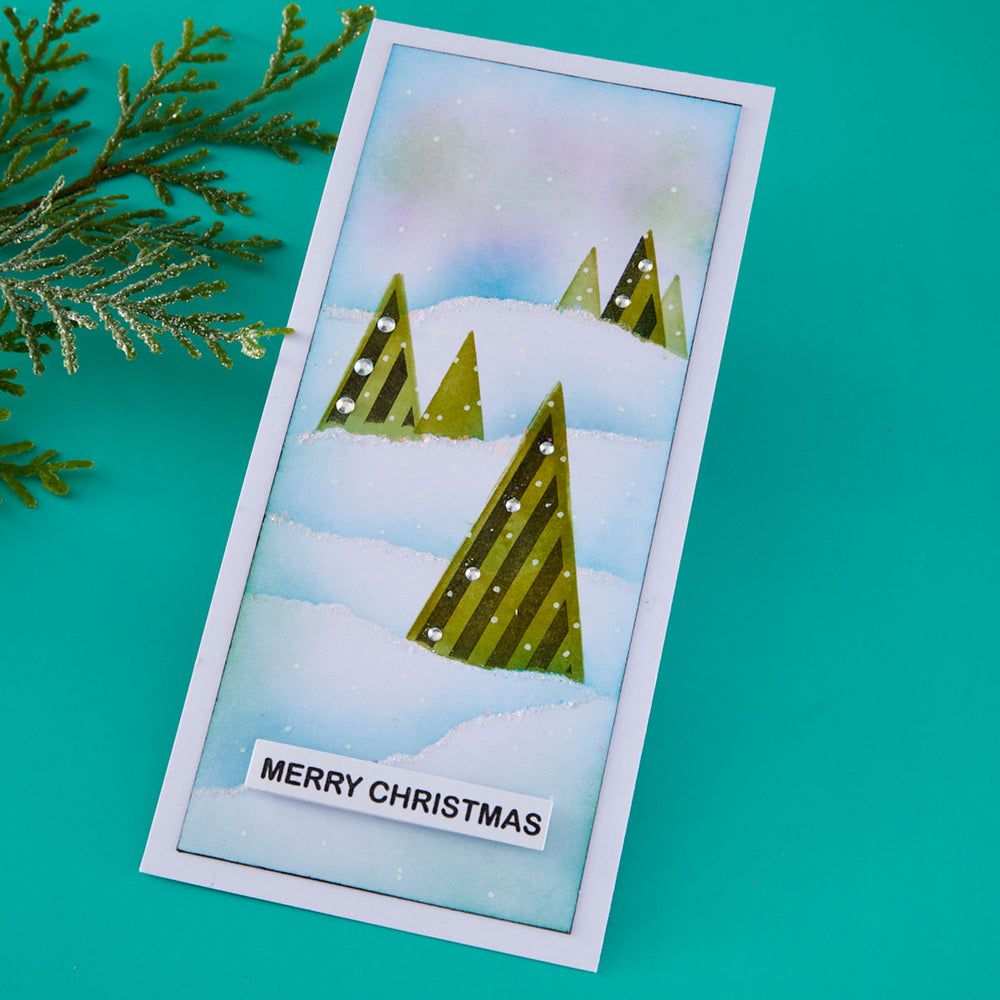 Spellbinders Infinity Trees Stamp & Die Set by Lisa Horton